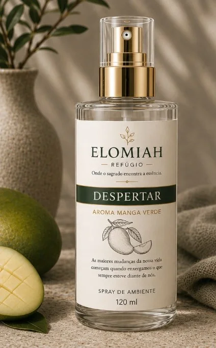 Spray Elomiah Despertar, aroma manga verde